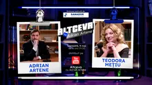 Descoperă codul secret al cuvintelor! Teodora Mețiu dezvăluie la „Altceva cu Adrian Artene” puterea ascunsă a vocii și „rețeta magică” dintr-un cuplu