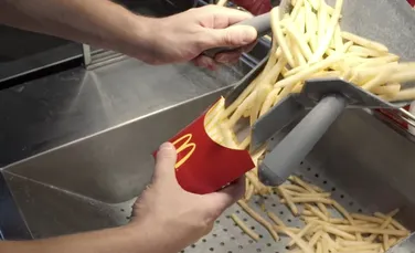 Cum sunt produşi cartofii prăjiţi serviţi în restaurantele McDonald’s – VIDEO