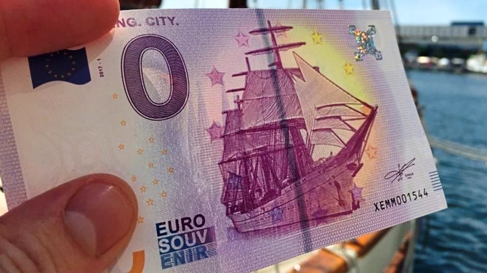 Germanii au lansat un lot de bancnote cu valoare nominală de zero euro