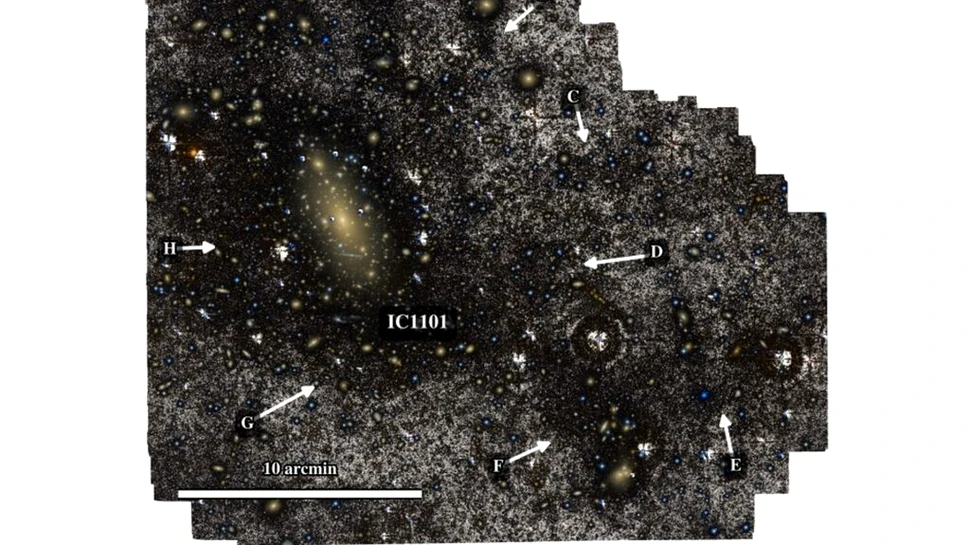 Cea mai mare galaxie din Univers este chiar mai mare decât se știa și continuă să crească