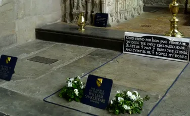 La 400 de ani de la decesul lui William Shakespeare, la mormântul lui a fost făcută o descoperire surpriză