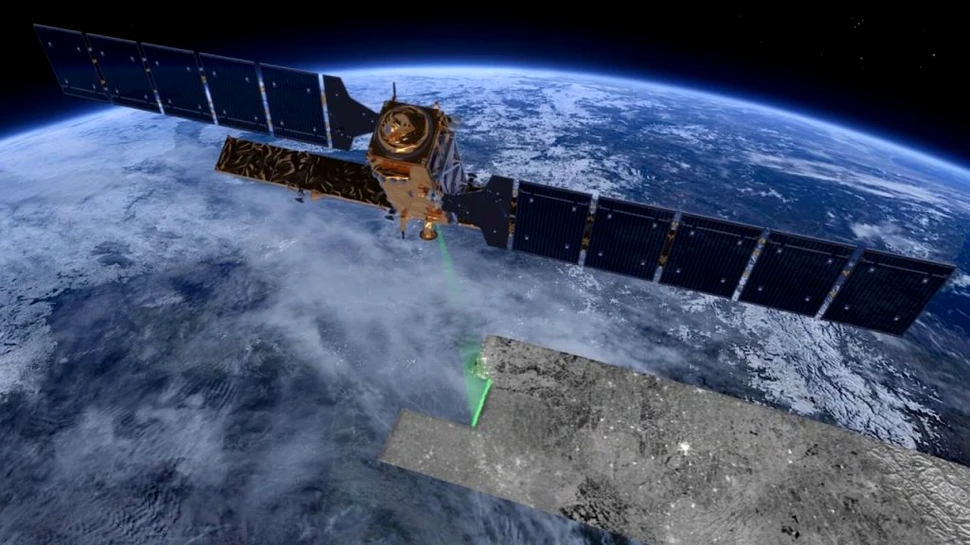 Un nou test de succes pentru satelitului Sentinel-1C. Antena radar și-a întins aripile pentru prima dată
