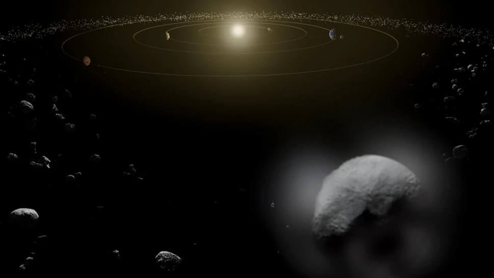 Descoperire neaşteptată în sistemul nostru solar: planeta pitică Ceres „scuipă” apă în spaţiu! (VIDEO)