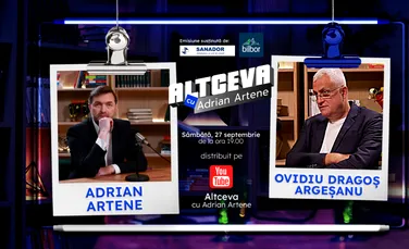 ALTCEVA cu Adrian Artene revine sâmbătă, 27 septembrie, cu un nou episod special!