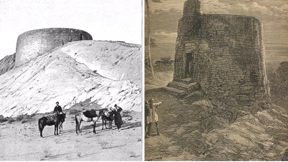 Turnurile Tăcerii: monumentele zoroastrismului care sunt mărturia unui ritual macabru – GALERIE FOTO