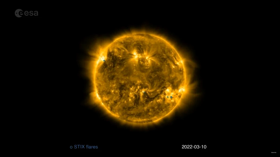 Oamenii de știință au transformat trei ani de explozii solare în sunete