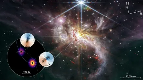 Astronomii au descoperit două stele care au format un sistem binar cu doar 60 de ani în urmă