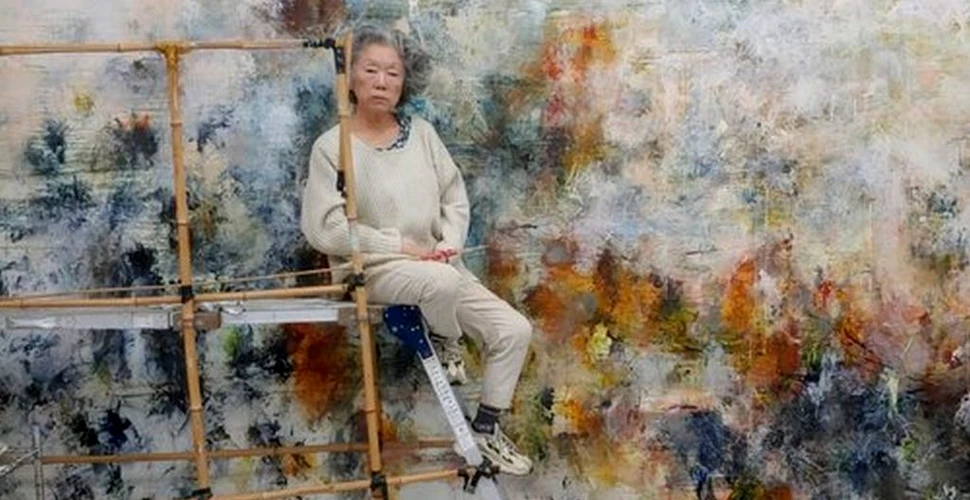 O artistă a lucrat 30 de ani la un tablou. „Mă supun timpului, nu încerc să îl manipulez”