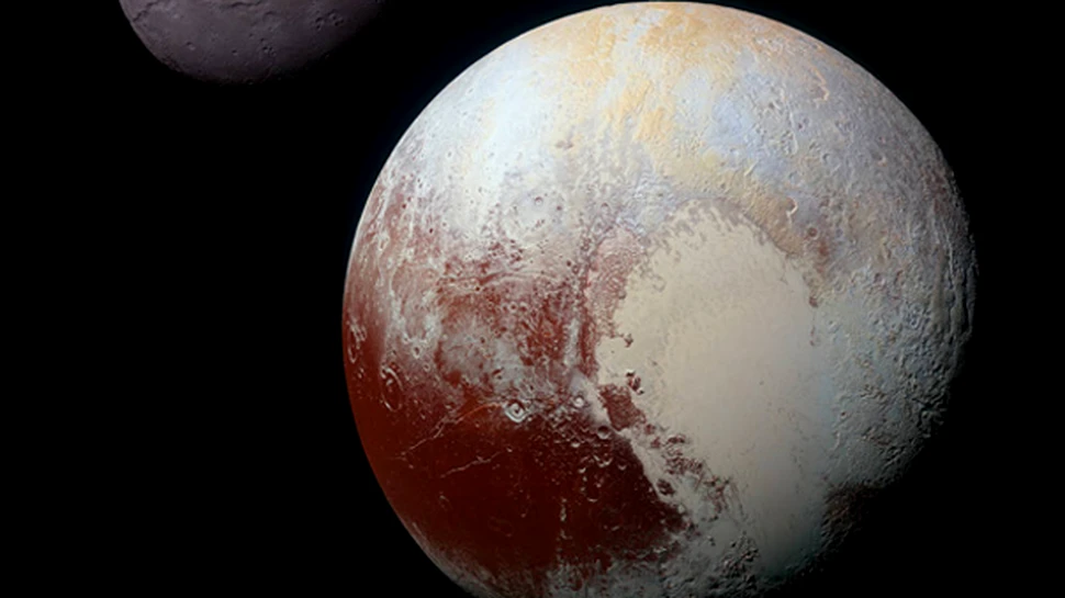 IMAGINI intrigante de pe Pluto: Un ”melc” pare să alunece pe suprafaţa planetei – FOTO, VIDEO