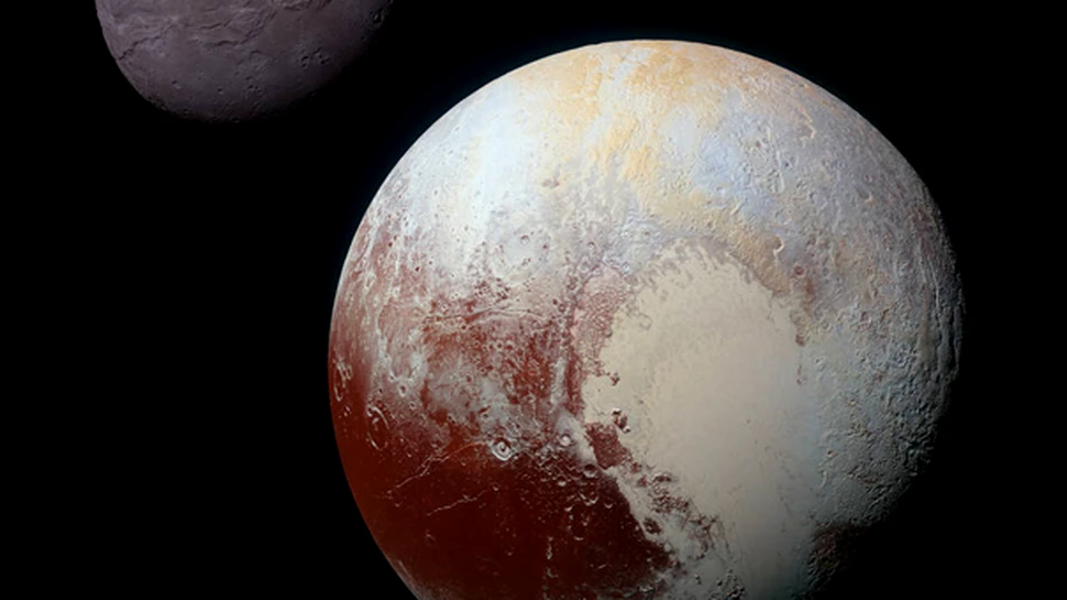 Pluto – o lume activă, cu o culoare spectaculoasă. Noi informaţii despre planeta pitică – FOTO