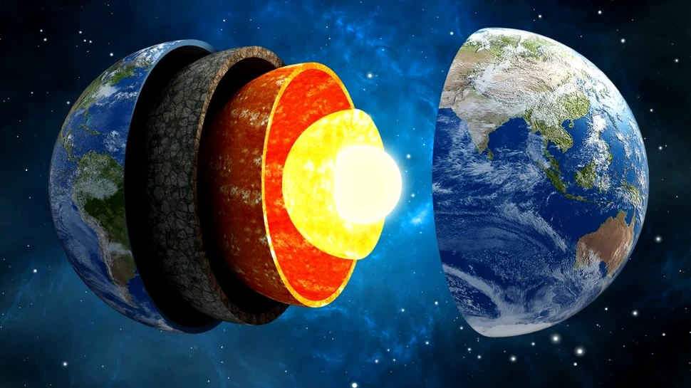 Semnele unei structuri ascunse în nucleul interior al Pământului, descoperite de cercetători