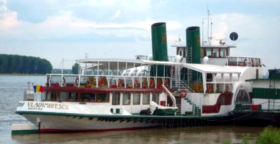 Nava unicat Tudor Vladimirescu funcţionează și după 166 de ani. A transportat regi și regine, inclusiv pe Nikita Hruşciov