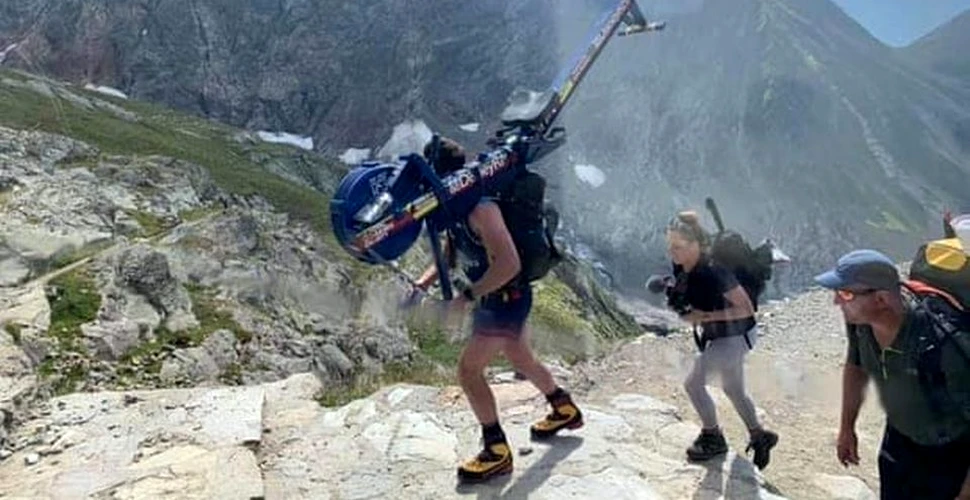 Un primar francez vrea să oprească ascensiunea ”ţicniţilor” pe Mont Blanc. Un alpinist a vrut să coboare pe o maşină de vâslit