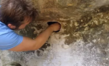 Acest bărbat a băgat mâna într-o peşteră şi a scos afară cel mai înfiorător coşmar. VIDEO