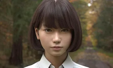 La prima vedere, fata din imagine pare o elevă obişnuită din Japonia. DETALIUL care schimbă totul