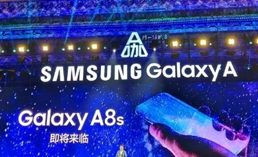 Samsung va lansa Galaxy A8s, primul smartphone cu cameră sub display