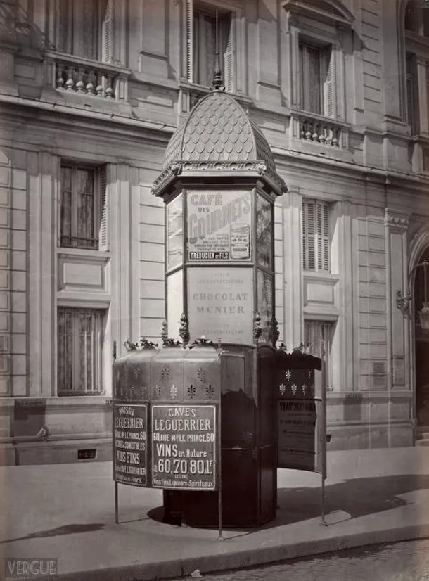 Toaletele publice din Paris în secolul al XIX-lea