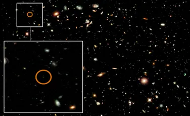 O noua galaxie a fost descoperita la distanta-record de Pamant!