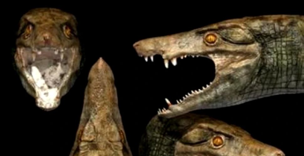 Crocodilul cu coarne – dusmanul primilor oameni