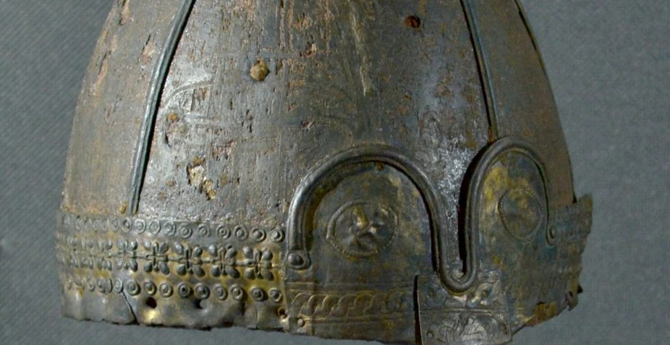 Coif medieval de origine vikingă, unicat în România, recuperat