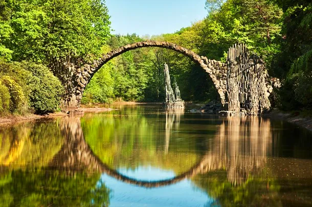 INCREDIBILUL pod din Germania construit de cavalerii din zonă