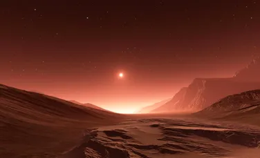Izvoare termale de pe Marte ar putea indica faptul că această planetă a fost locuită