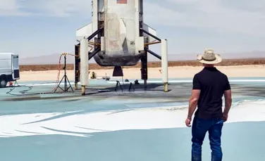 Blue Origin va trimite primul turist în spațiu