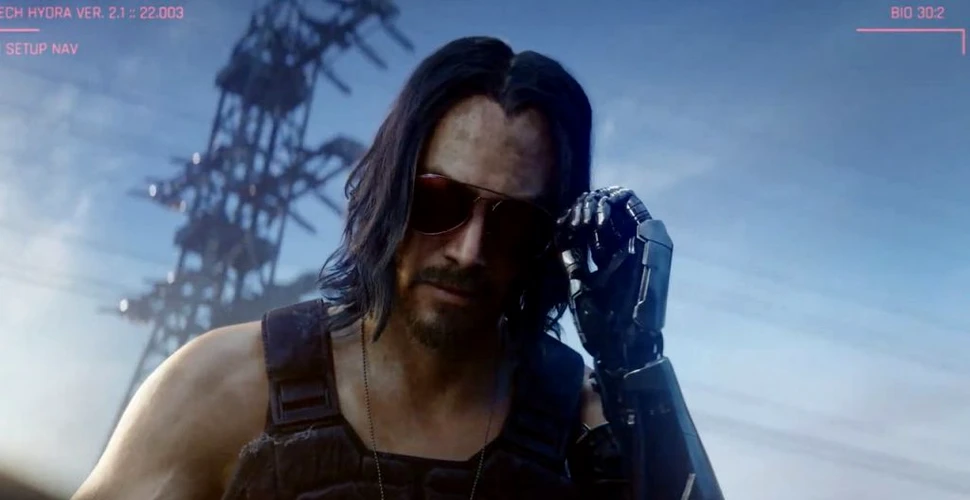 Jocul Cyberpunk 2077, cu actorul Keanu Reeves într-unul din roluri, a fost lansat