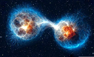 Ce se întâmplă atunci când stelele neutronice se ciocnesc?