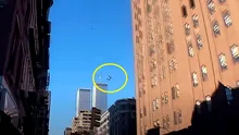 VIDEO: Momentul în care primul avion lovește World Trade Center, 11 septembrie 2001