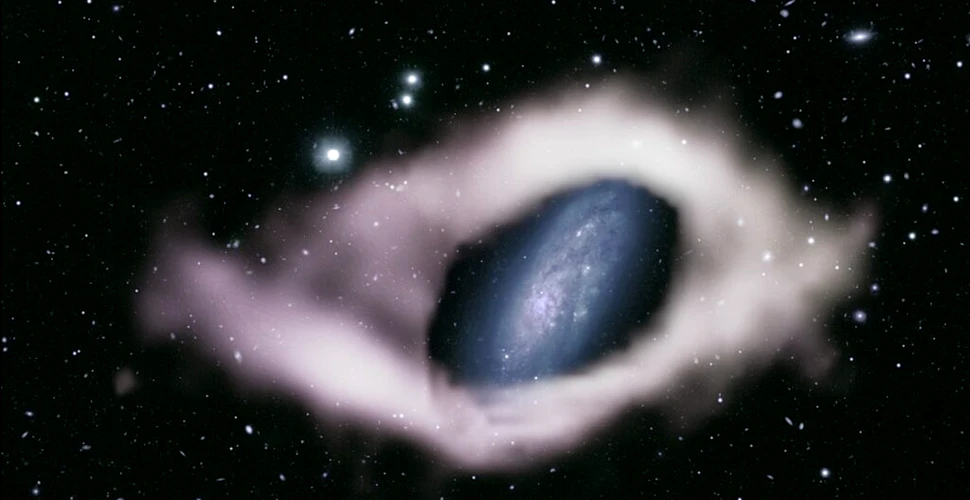O galaxie extrem de rară a fost descoperită de către astronomi
