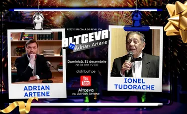 De Revelion, Adrian Artene te invită să asculți cele mai populare melodii lăutărești cântate live de maestrul Ionel Tudorache