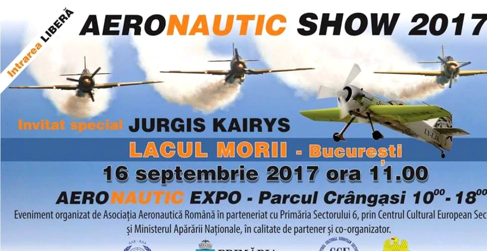 AeroNautic Show va avea loc în acest weekend în Capitală: exerciţii demonstrative ale militarilor şi ale cluburilor de profil