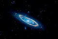 Galaxia Andromeda ascunde o formă ciudată în centrul său, iar astronomii au aflat în sfârșit ce este