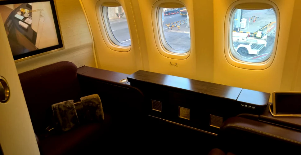 Cea mai scumpă călătorie cu avionul din lume. Un zbor doar dus costă 38.000 de dolari. Ce se oferă pentru această sumă – FOTO+VIDEO