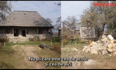 VIDEO Casa în care a copilărit Brâncuşi s-a prăbuşit. ”Tot, tot este căzut. Este o ruină”