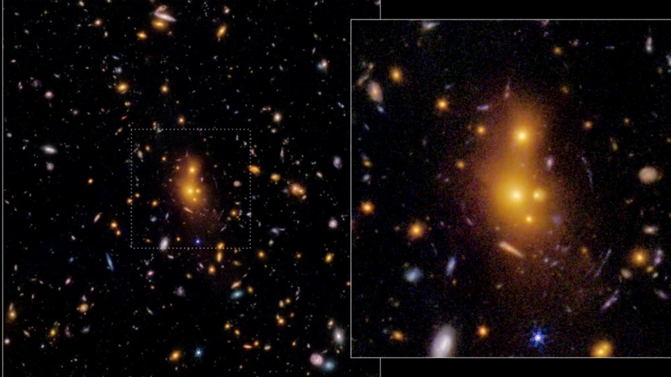 Telescopul James Webb a descoperit o structură cosmică masivă care sfidează cunoștințele actuale