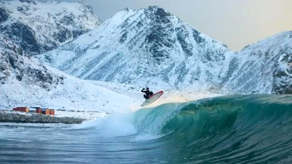 100% extrem… Surf arctic (FOTO)