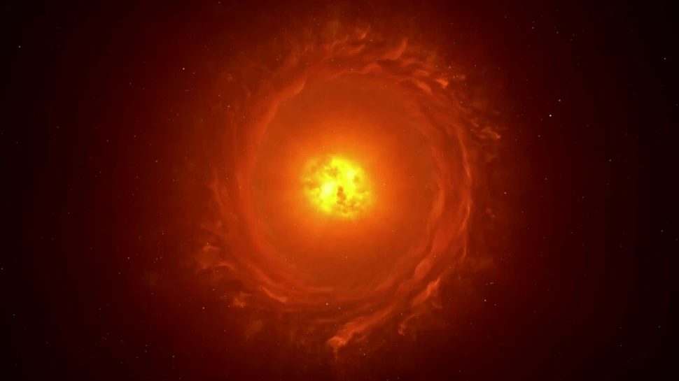 Una dintre cele mai mari stele cunoscute și-a schimbat culoarea. Este aceasta pe cale să explodeze?