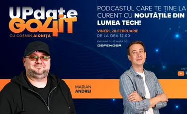 „Update Go4it” #14 îl are ca invitat pe Marian Andrei