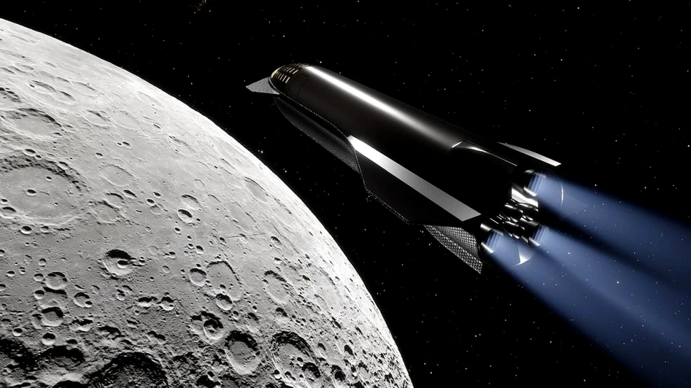 Blue Origin a pierdut în fața NASA în procesul privind alegerea modulului lunar SpaceX
