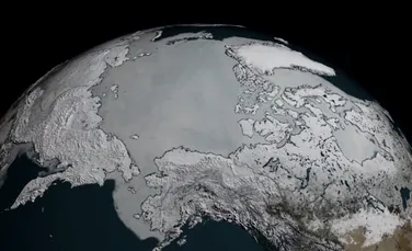 Calota glaciară a Oceanului Arctic se topeşte într-un ritm alarmant: a fost atins un nou record negativ