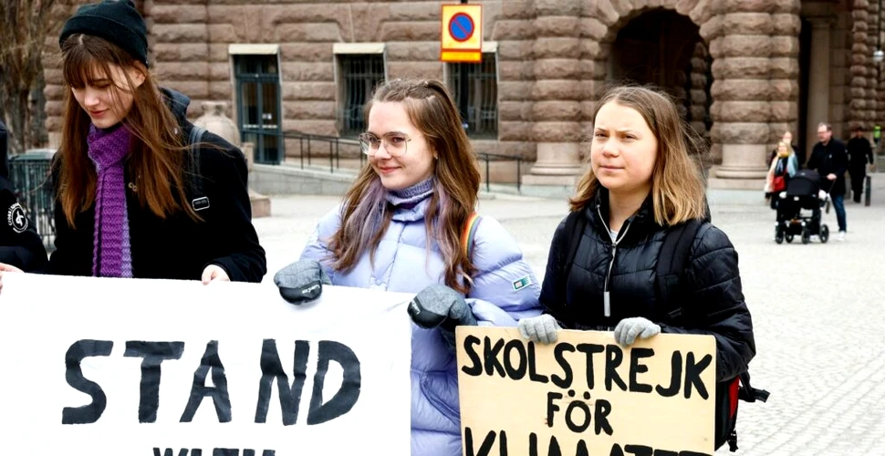 Greta Thunberg a participat la ultimul ei protest școlar pentru climă
