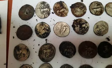 Monede antice, găsite într-o pădure de lângă București