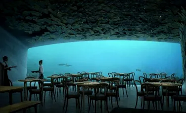 Primul restaurant subacvatic din Europa s-a deschis şi 7.000 de oameni au făcut deja rezervări