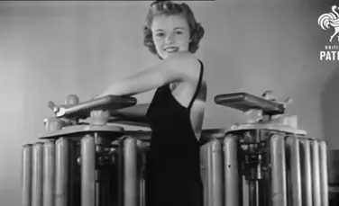 Cum îşi tonificau femeile din Al Doilea Război Mondial musculatura folosind dispozitive mecanice bizare. VIDEO