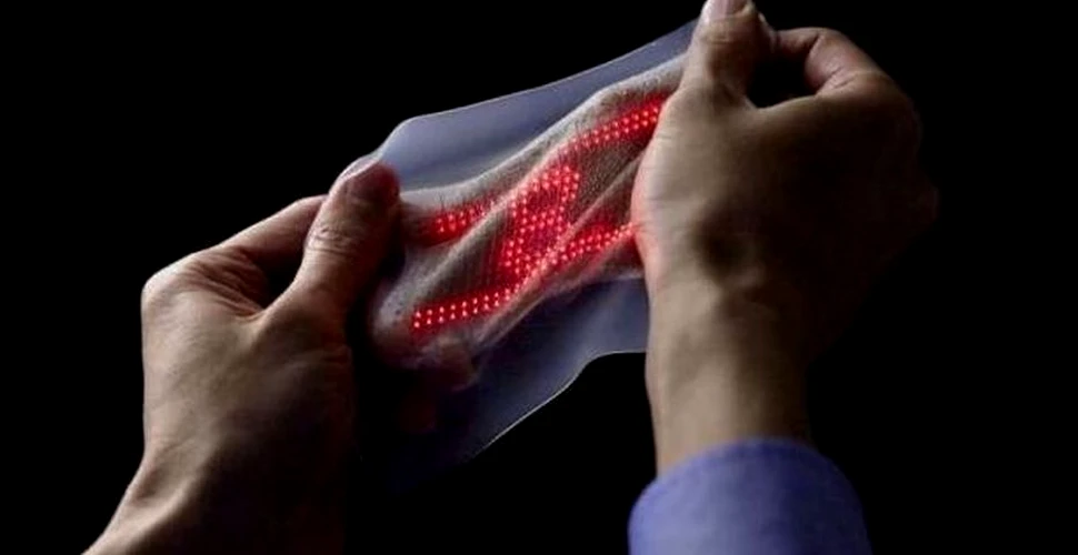 Cercetătorii au creat pielea electronică. Afişează în timp real informaţii despre semnele vitale ale pacientului