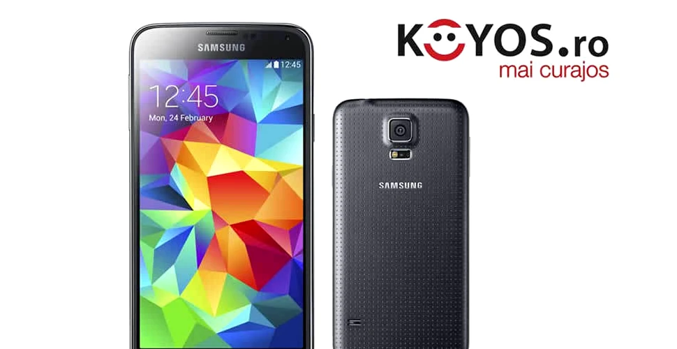 (P) Koyos are in stoc Samsung Galaxy S5, varianta cu 16GB LTE la un super pret.