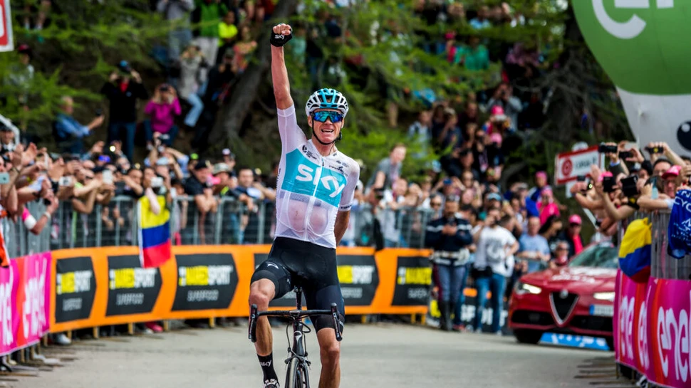 Chris Froome a urcat din nou pe bicicletă după accidentul din vară