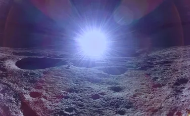 Răsărit spectaculos de Soare, văzut de pe Lună de misiunea istorică Blue Ghost